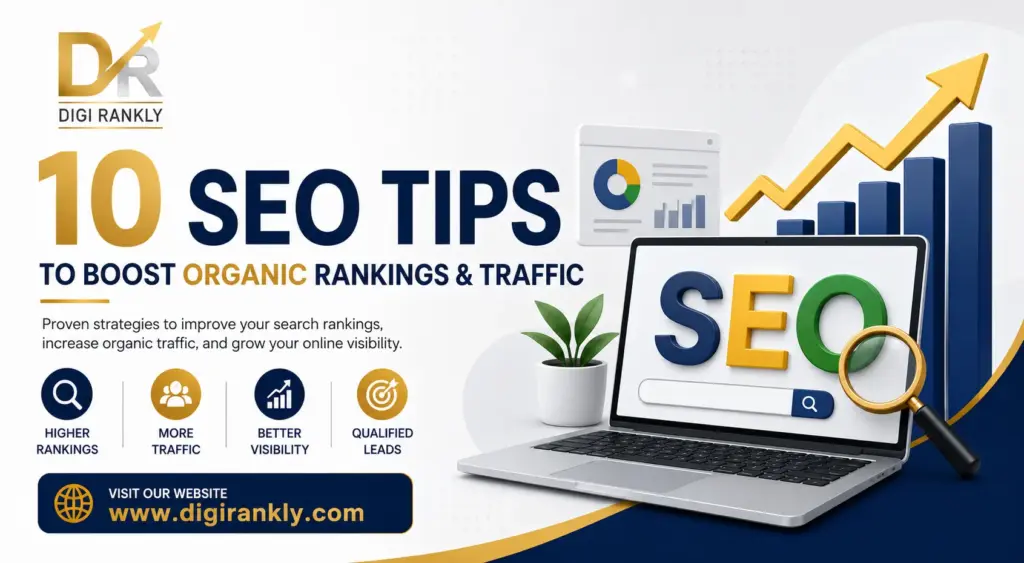 10 SEO Tips to Boost Organic Rankings & Traffic